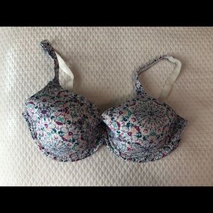 Soma Embraceable Full Coverage Floral Bra 36DDD